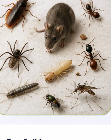 General pest control for common household insects and pests